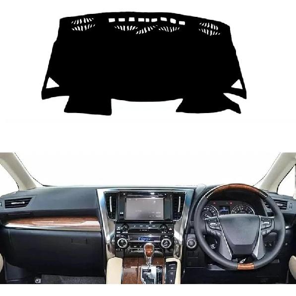 

Fit for Toyota Vellfire AH30 2015-2019,Dash Cover,Interior Dash Covers,Non-Slip Dashboard Cover Mat,Car Interior Accessories Rhd Red Edge