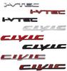 Insignia de Letra Metálica 3D Ivtec Pegatina Calcomanía Estilo de Coche Para Logo Civic Pegatinas Calcomanías Traseras de Maletero de Coche Accesorios de Coche