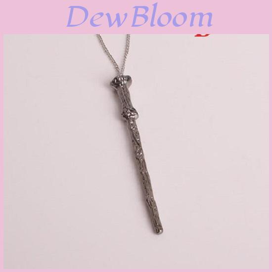 Magic Wand Pendant Necklace For Men And Women Stunning Alloy Fashion Jewelry