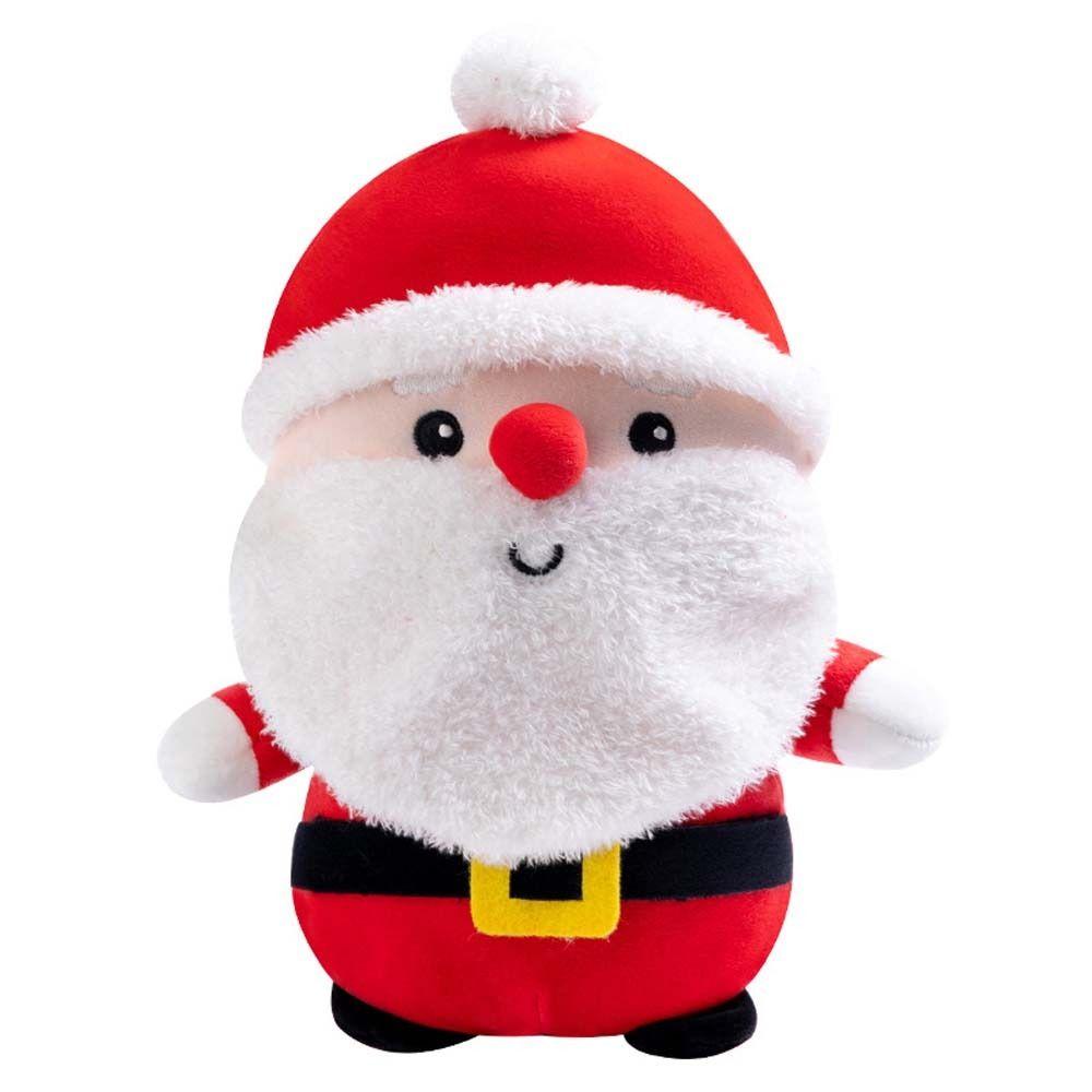 Snowman Home Decoration Animal Doll Christmas Elk Plush Toy Deer Plush Doll Santa Claus Stuffed Toy