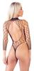 No:xqse - Sexy Bodysuit Made Of Thick Elastic Mesh Sl
