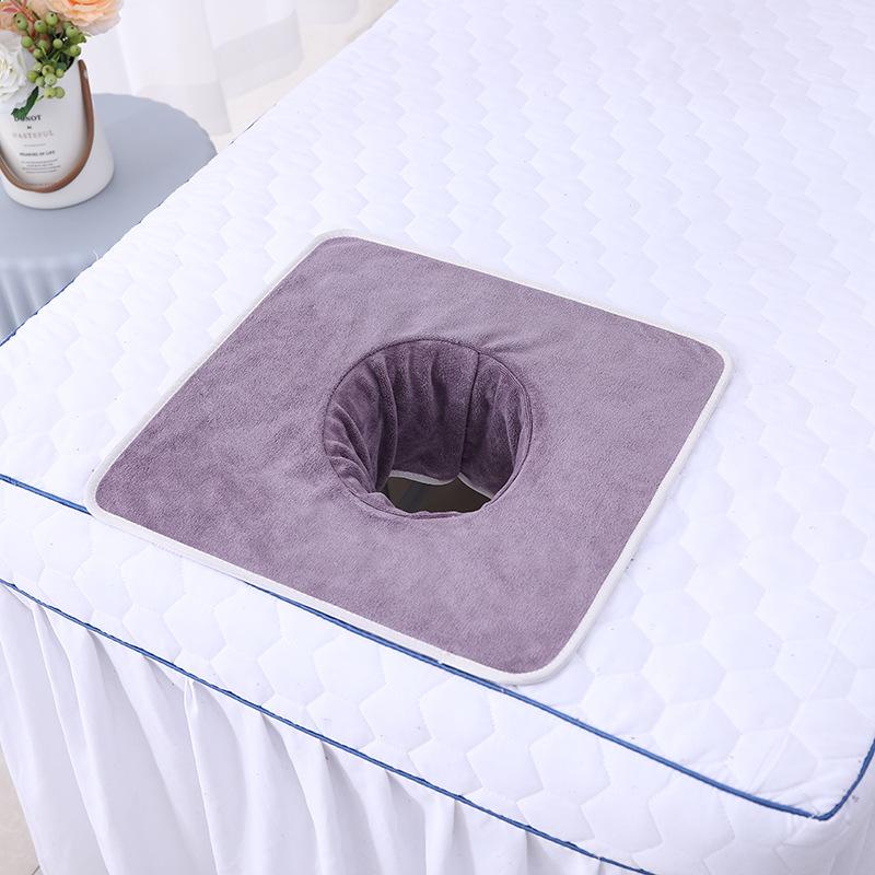 Массажный стол для салона красоты с отверстием для лица Полотенце - Не скатывается, Не выцветает 35x35 cm