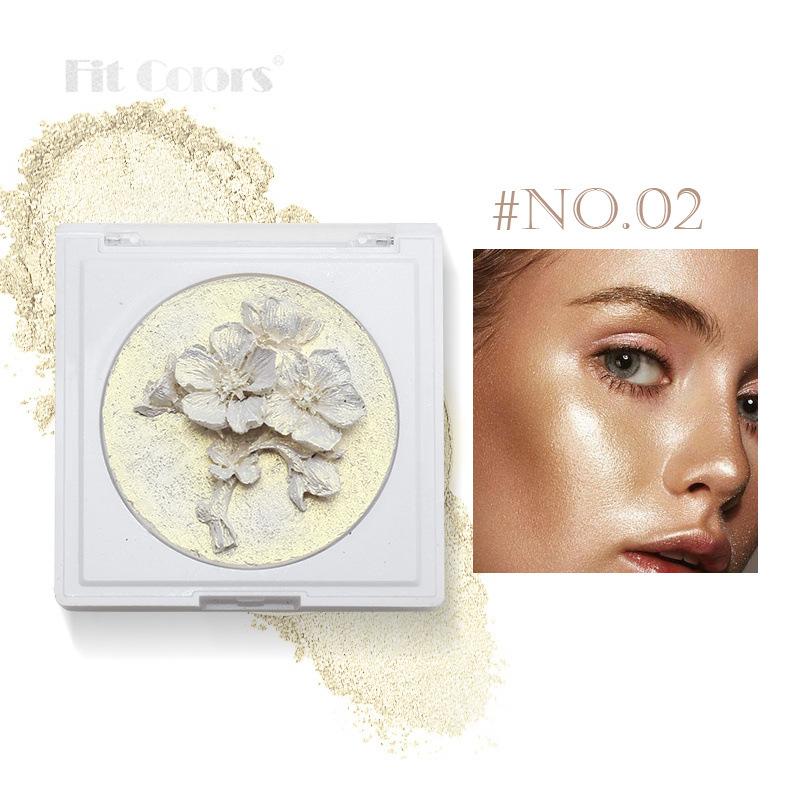 

Подходящие цвета 3D Carving Plum Blossom High Disc Подтяжка тела Лицо Лицо Блестящая трехмерная восстанавливающая пудра 02