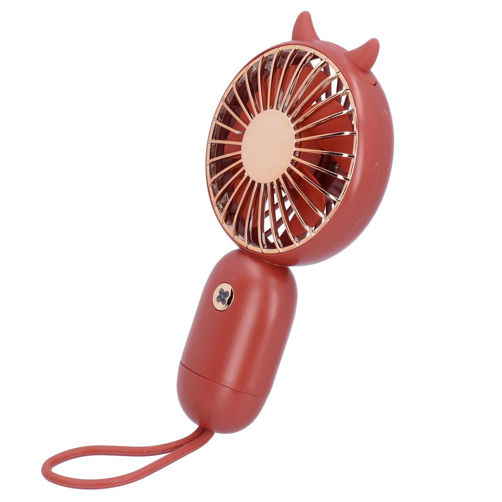 Adjustable Mini Fan Portable Handheld USB Mute Fan for School Outdoor Home Office Use