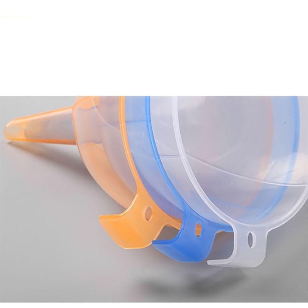 Plastic Material Separating Funnel Soft Split Oil Leakage Large Caliber Seasoning Dish  Kitchen