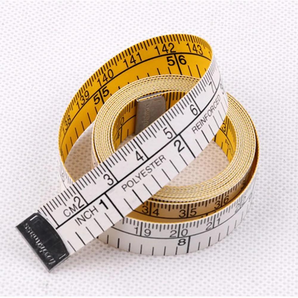150cm/60inch Body Measuring Child Height Ruler Tailor-Tape Measure Mini Soft Flat Ruler Centimeter Meter Sewing Measuring Tape