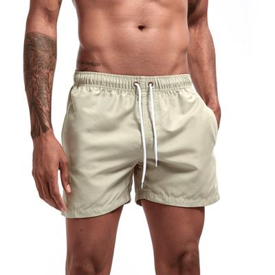 Men Fashion Summer Shorts Multi Color Sportswear Straight Pants Beach Style Casual Running Elastic Waist Drawstring Sweatpants