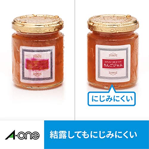 A-One Label Sticker Inkjet Super Water Resistant Glossy Film Transparent A4 Uncut 3 Sheets 30601E