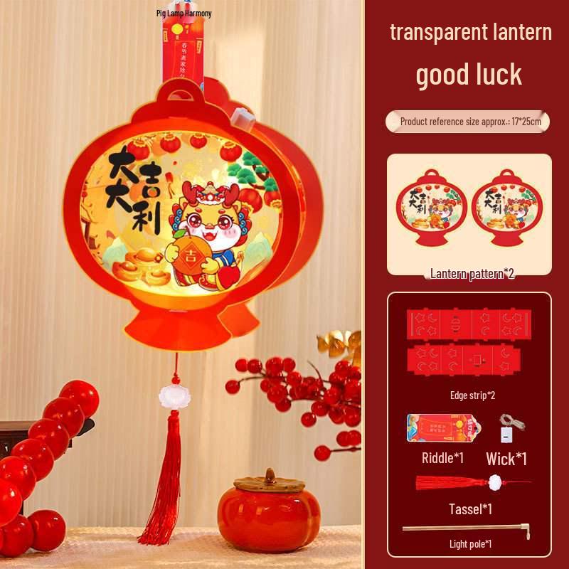 Mid-Autumn Festival DIY Rotating Lantern Craft Kit for Kids
