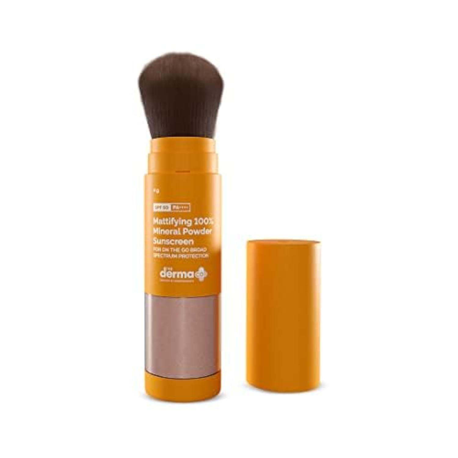 

The Derma Co Mattifying 100% Mineral Matte Powder Sunscreen With Spf 50 & PA++++ | For On The Go Broad Spectrum Protection | For All Skin Types |