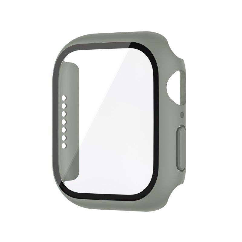 Tempered Glass+Case For Watch 38mm 40mm 41mm 42mm 44mm 45mm 46mm Screen Protector Protective Cover iWatch 10 8 7 9 6 SE 5