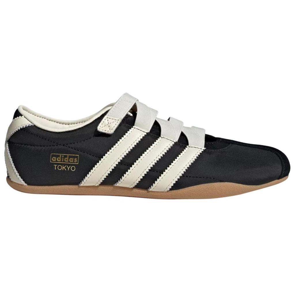 adidas  Tokyo MJ Core Black Cream White Gold Metallic Women Sneakers JR4790
