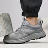 Latest  Fashion Men Work Safety Shoes Indestructible Anti Slip Wear-resistant Labor Protection Boots Construction Footwear