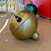 Inflatable Christmas Balls Large Bell Shape Hang Decorated Balls Inflatable Christmas Tree Ornaments for Patio Garden Wedding