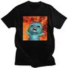 Custom Bibble Singing Meme T Shirts for Men Pure Cotton Tee Tops Tshirts Short-Sleeve Fashion T-shirt Clothing