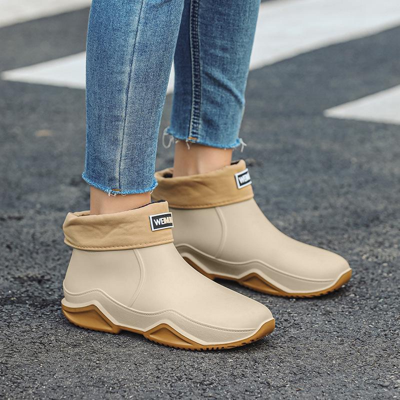 Men's & Women's Trendy Waterproof Rain Boots - Short, Lightweight, Outdoor, Off-Road & Kitchen Use