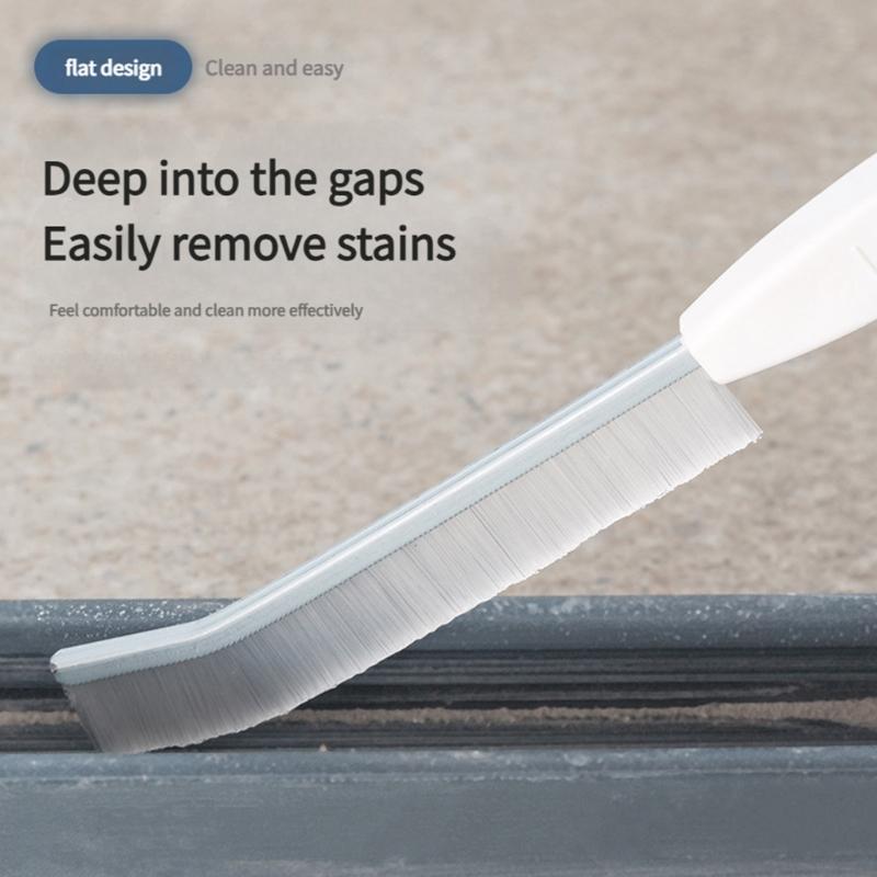 Multifunctional Strips Space Brush Long Crevice Brush Bathroom Kitchen Tile Corners Joints Tile Scrubber Cleaner