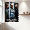 Ex Machina Movie Poster Metal Tin Sign Vintage Sci-Fi Wall Decor for Home Bar Cafe Man Cave