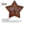 Festive Home Decor 3D Wooden LED Christmas Night Light, Hollow Carved Tabletop Seasonal with Warm Glow, Holiday And Office Decoration Light Lamp