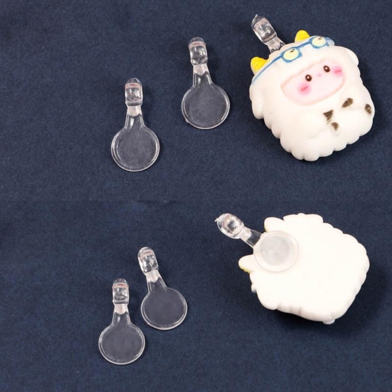 Packung mit 1000 transparenten Kunststoff-Halskettenhaken für Schmuckherstellung und Kunsthandwerk Transparente Halskettenhaken Großartig für DIY-Schmuck
