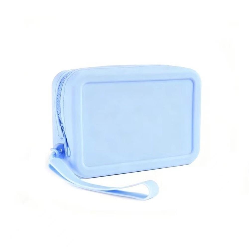 Silicone Cosmetic Makeup Bag Waterproof Storage Bag Wallet Toiletries Handbag  Holiday Gift