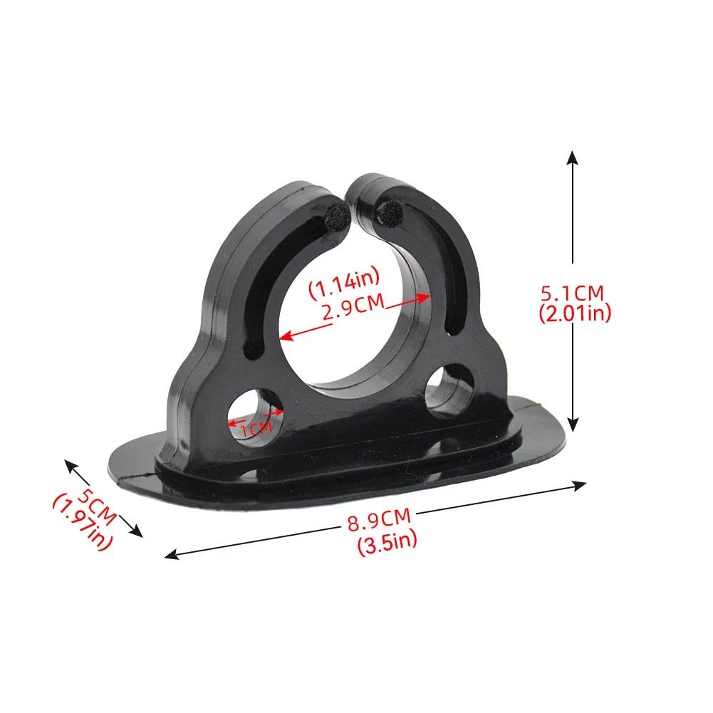 2Pcs PVC Boat Paddle Holder Clips Paddle Storage Holder Oar Keeper for Kayaks Canoes Rowing Boats Inflatable Boat Accessories