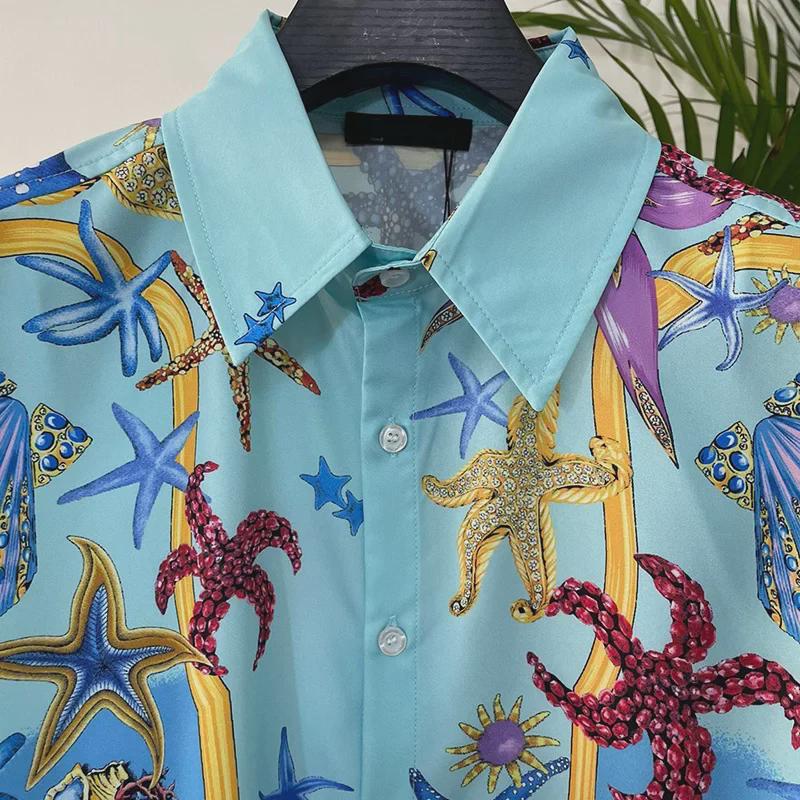 Herren Trend Strickjacke mit Digitaldruck Frühling 2023