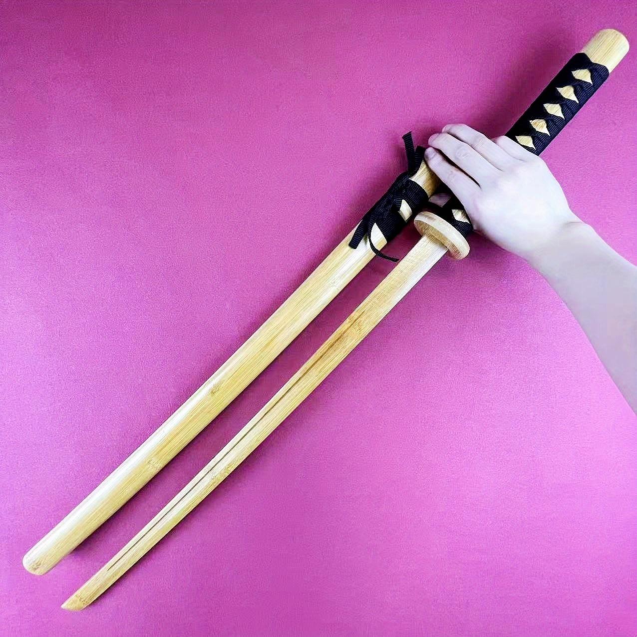 

40inch Laido Japanese Katana Kendo Wooden Sword Anime Cosplay Prop Real Japanese Katana Original Samurai Sabre Ninja Knife Toy