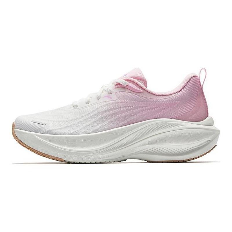 Anta Women Leaf Low Running Shoes White Pink 122525535-1 37.5