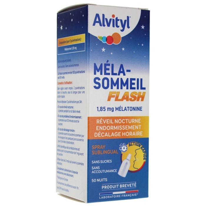 Alvityl Méla-sommeil Flash Mélatonine Spray Dès 18 Ans 20ml
