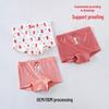 Custom Cotton Kids' Underwear: Boys' Boxer Briefs & Girls' Shorts, No-Wedgie Design, Three-Pack for Toddlers & Children