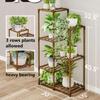 Multi-Layer Floor-Standing Flower Rack for Living Room or Balcony