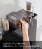 Yamazaki Jitsugyo Only the Stopper Needs To Be Concealable Seasoning X X Next To the Seasoning Type 6004 [Completed Product, Installed] Rack, Black,