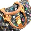 Louis Vuitton M92642  MonogramMulticolore Speedy30 Hand Bag Noir Black