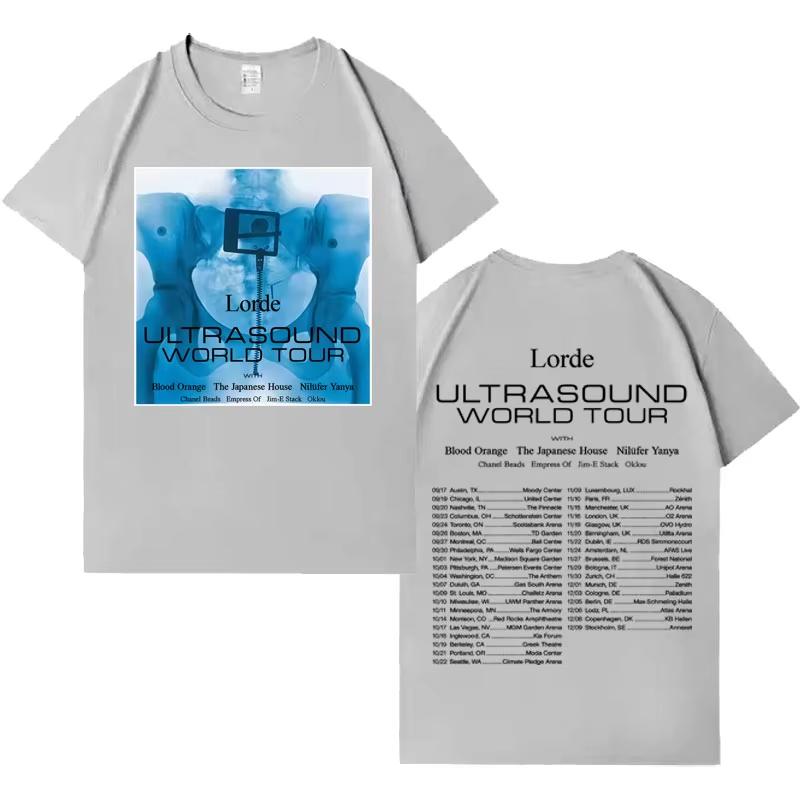 Singer Lorde Virgin Album NEW Graphics Mens Womens Gothic Tshirts Cotton Fashion High Quality Cozy Casual Short Sleeve Top