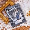 1pack/20pcs Ins Style Pure White Long Lace Stickers, Gentle Retro Style,DIY Handmade Album Scrapbooking Decorative Supplies