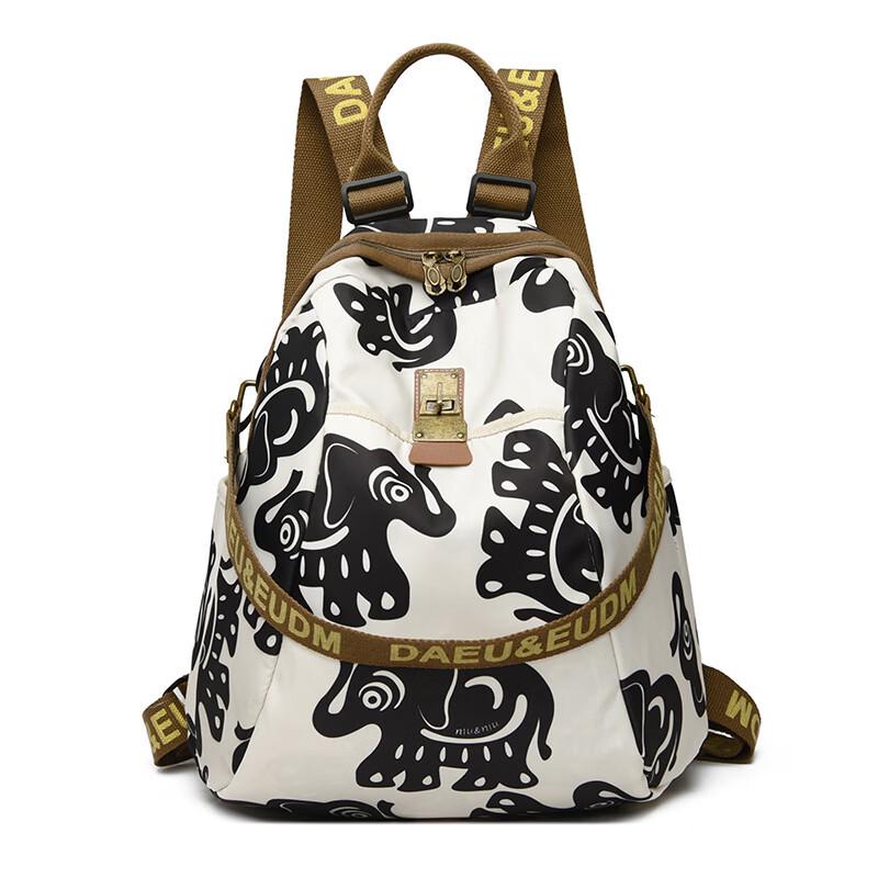 

Li Shen Women s Lucky Elephant Travel Backpack