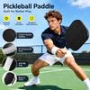 Shock Absorption Pickleball Racquet Carbon Texture Surface Pickleball Racket  for Beginners