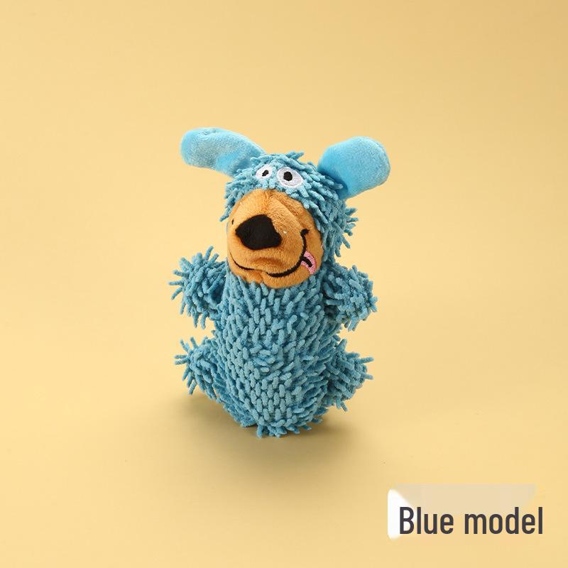 Squeaky Bite-Resistant Plush Toy for Dogs - Animal Styles, Teething & Interactive Play