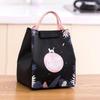 Cute Lunch Box Thermal Bags Portable Insulated Cooler Food Carrier Large Capacity Handbags for Women Picnic Bento Bag Container