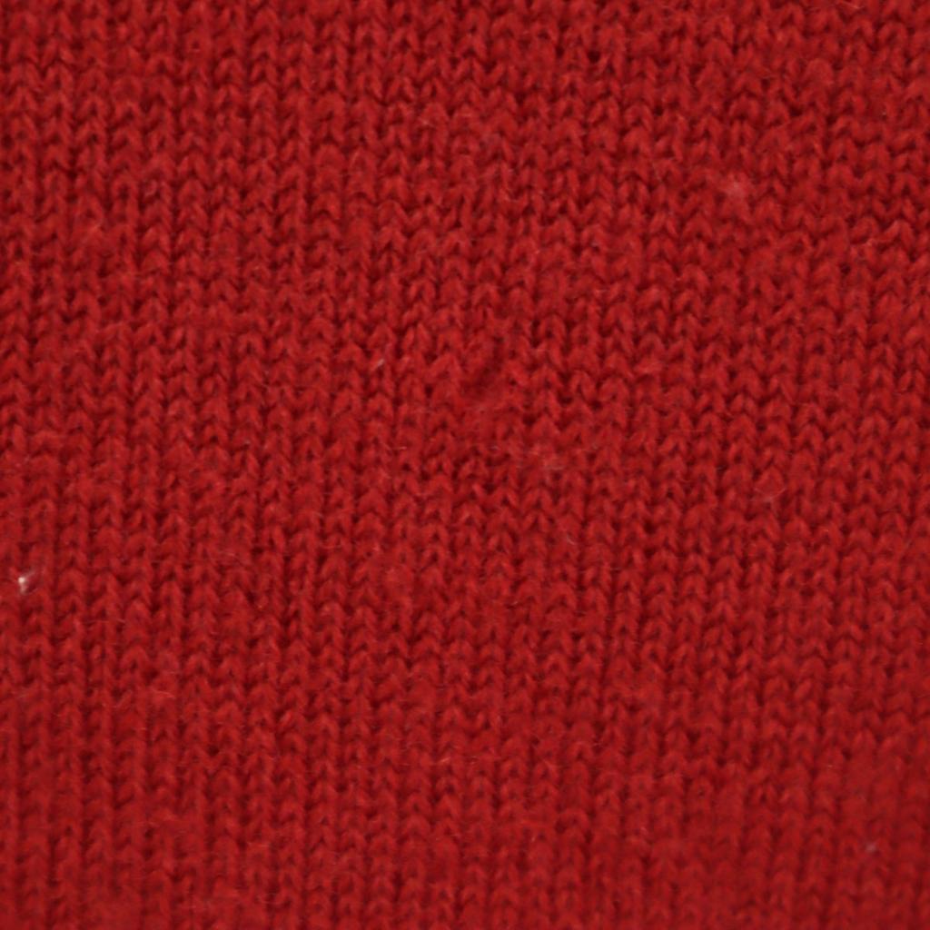 YVES SAINT LAURENT 90s Old Long sleeve V neck knit cardigan L Red Women Used