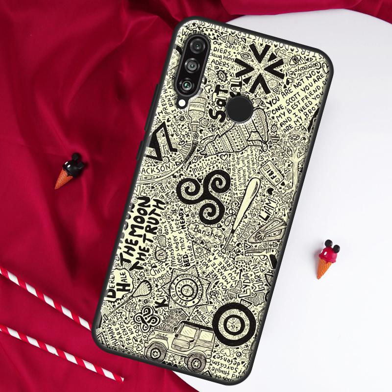 Teen Wolf Derek Hale For Huawei Nova Y61 Y70 Y90 Y60 Y72 Y91 12s 12i 11i 7i 8i 9 10 SE P60 Pro P30 P40 Lite Case