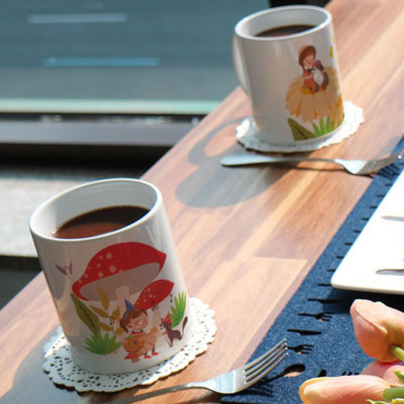 tk268-Design Mug 2p-Girl s Spring