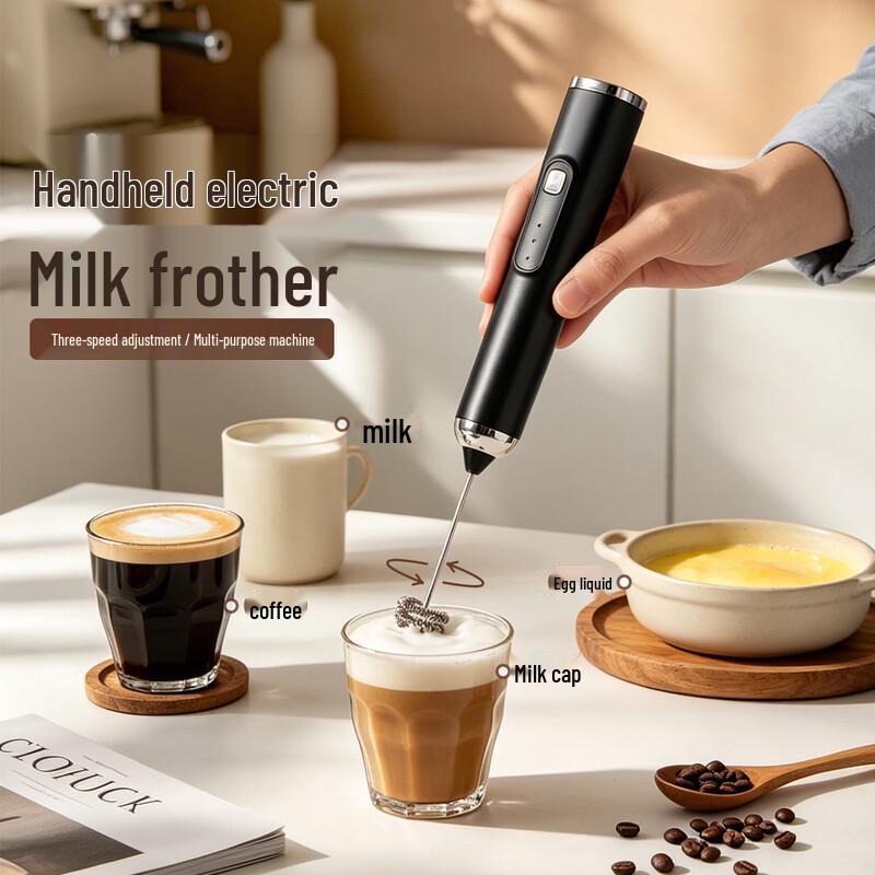Magic Kitchen Electric Milk Frother and Whisk