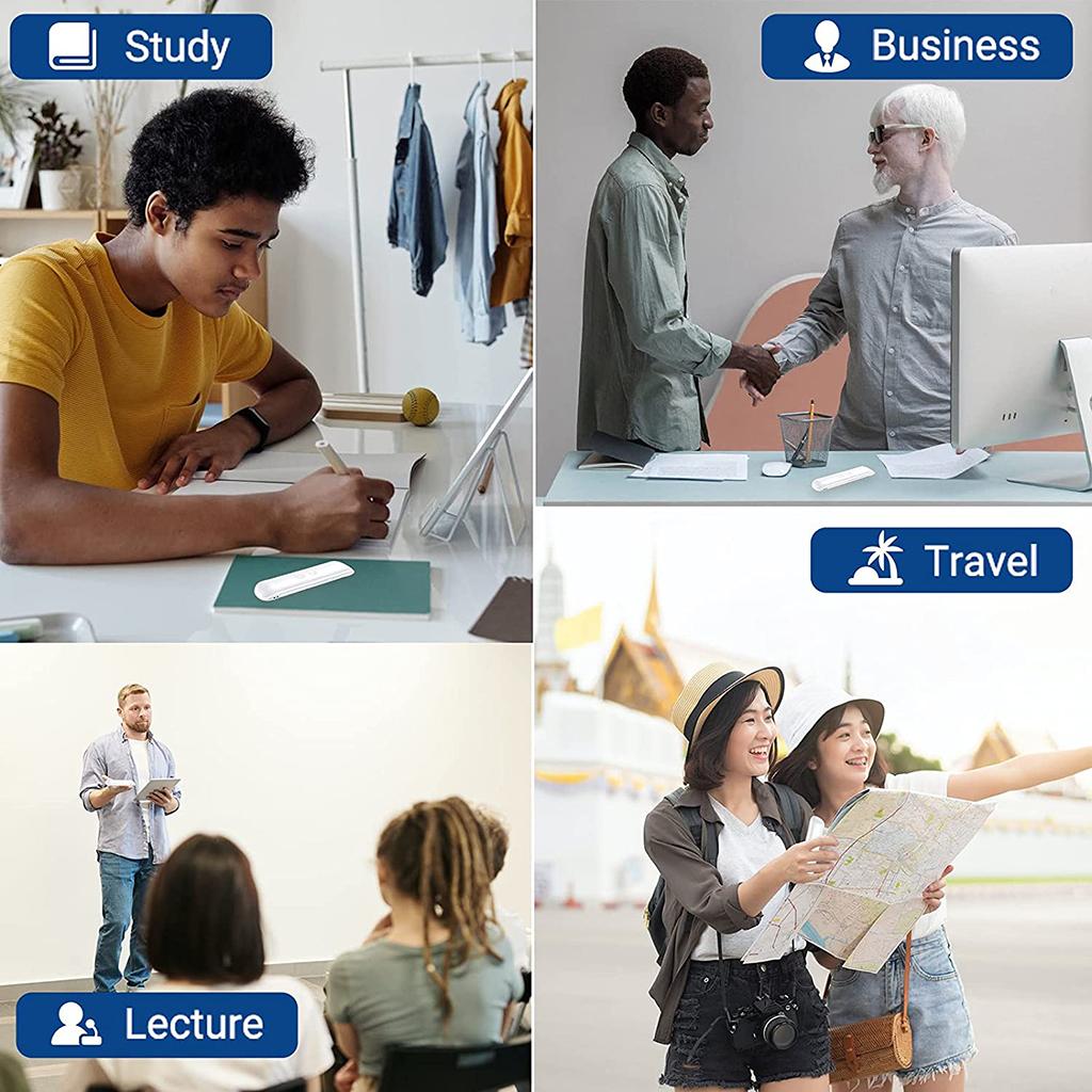 Language Translator Tool Screen Camera for Travelling Learning Business