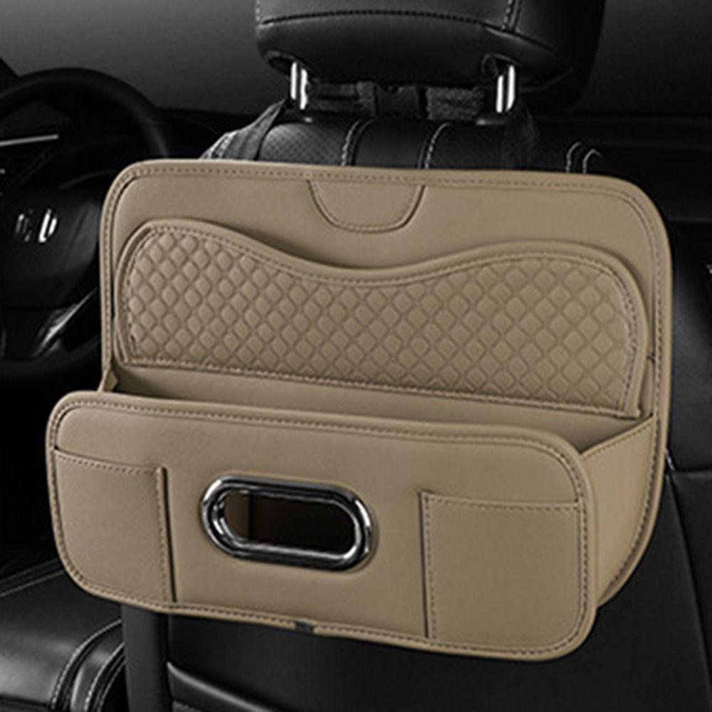 Water-proof Car Drink Cup Holder Partition Design Vehicle Tissue Box  Drink Cup