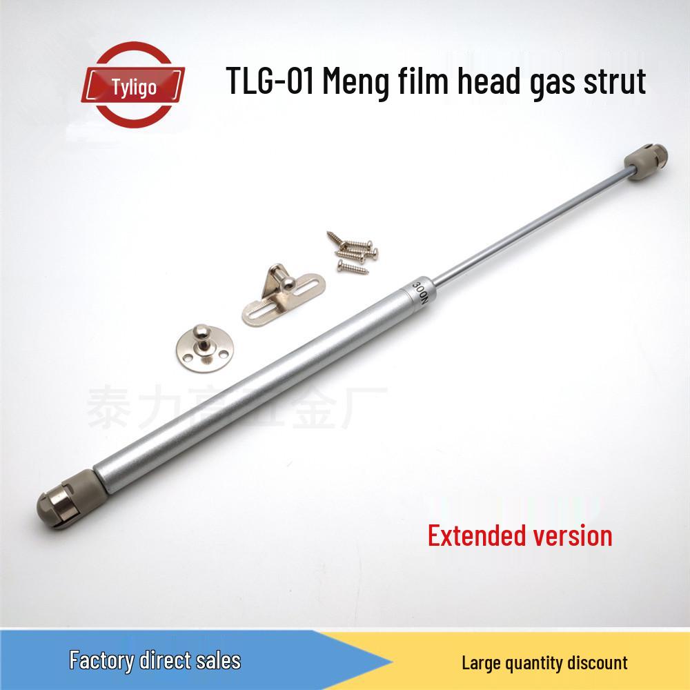 6-8 Inch Gas Spring Furniture Support: Aluminum Frame Telescopic Rod for Narrow Cabinet Doors