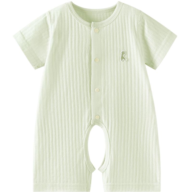 TONGTAI Baby Short-Sleeved Pure Cotton Romper