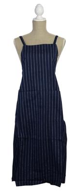 Friends Hill Long Apron Zephyr Navy