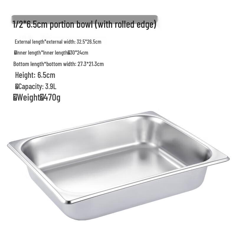 

NHZHIW Stainless Steel Buffet Basin